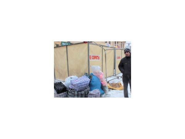 Апрашку начали зачищать
