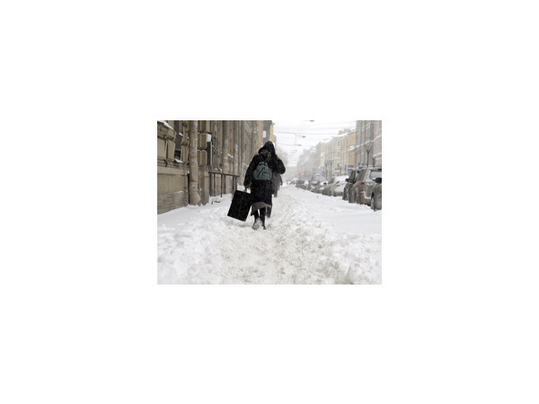 Город оказался в блокаде