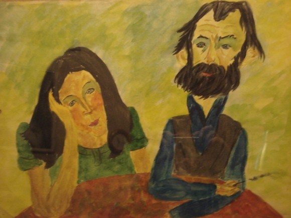Тамара Крехина. Семейный портрет. 1976
