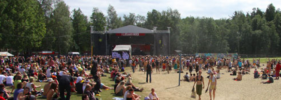 На фестивале Ilosaarirock
