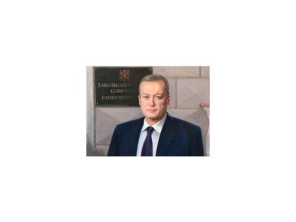 Портрет сенатора Вадима Тюльпанова украсил Мариинский дворец