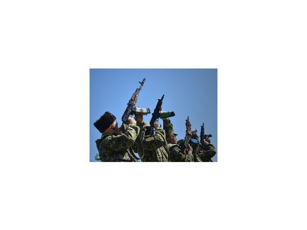 Украинская армия продолжает наступление на Славянск