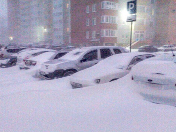 В Омске случился «снегапокалипсис»