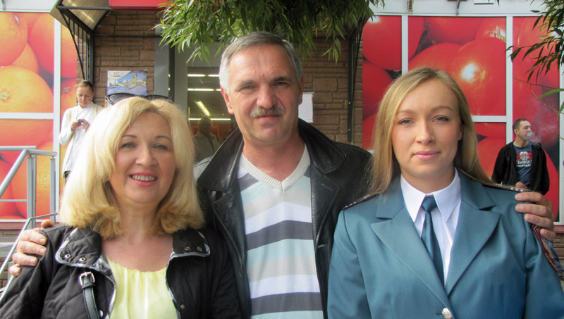Елена Гайдамак, Виктор Анисимов, Алина Гайдамак
