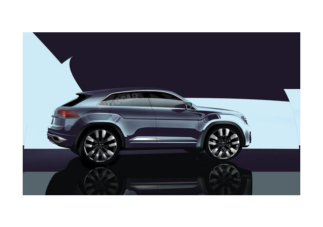 Новый Tiguan Coupe получит 300-сильный мотор