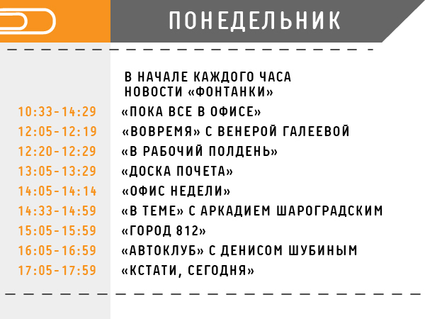 ПОНЕДЕЛЬНИК
