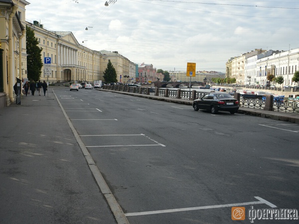 Центр Петербурга опустел