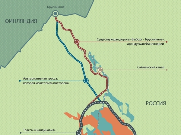 Выборг - Брусничное: дорожная альтернатива