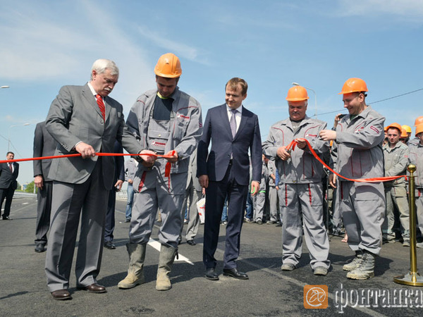 Полтавченко открыл движение по Петербургскому шоссе после реконструкции