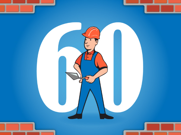 Дню строителя - 60!
