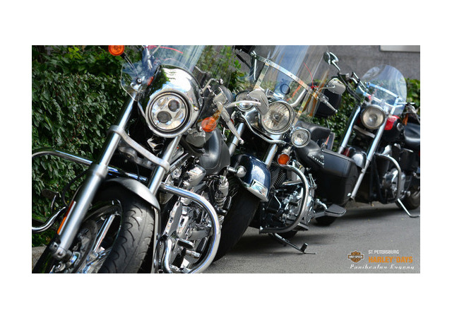 St.Petersburg Harley Days: мотоциклисты оккупируют центр Петербурга