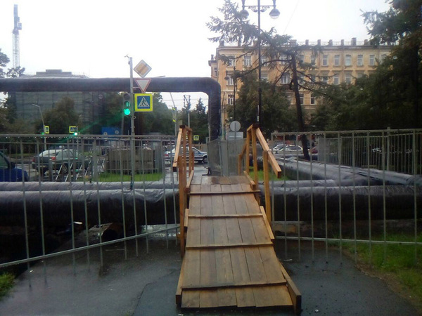 Как не ремонтируют трубы на Большом