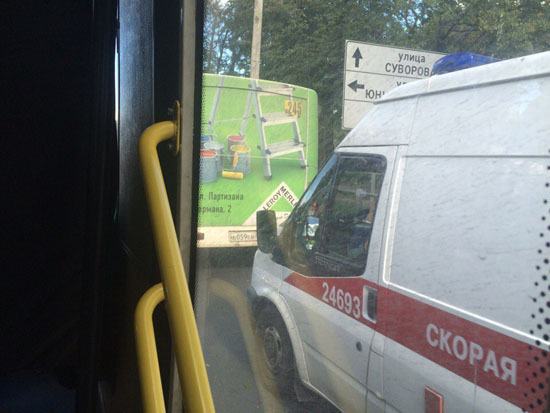 Фото из группы "Транспортный коллапс для жителей Красного Села" в соцсети "ВКонтакте"