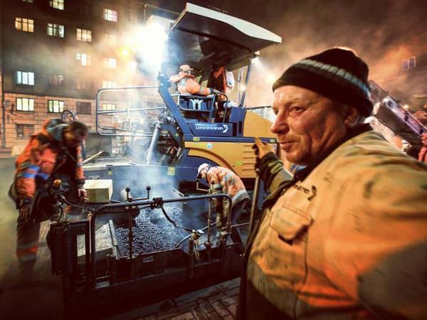 Петербург. Ремонт. Дороги