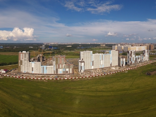 Setl City досрочно сдала ещё два дома в микрорайоне «Чистое небо»