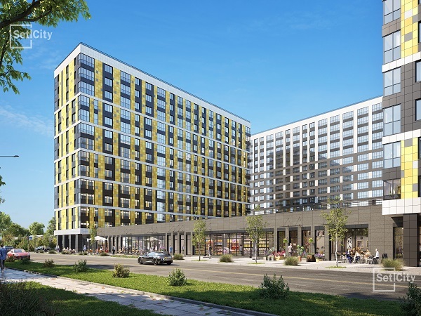 Setl City начала строить ЖК высокого комфорт-класса на Октябрьской набережной