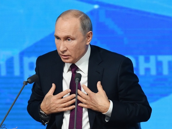 Четыре часа пресс-конференции Путина - за 60 секунд