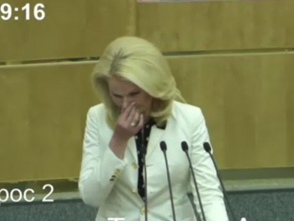 Голикова заплакала в Госдуме, покидая Счетную палату