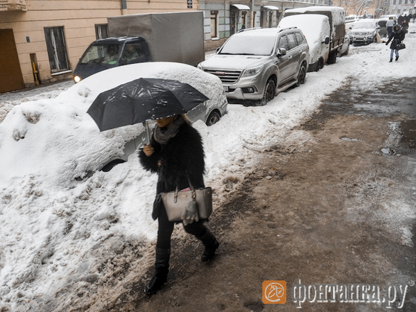 Смольный хочет отдать дворовый снег в одни руки