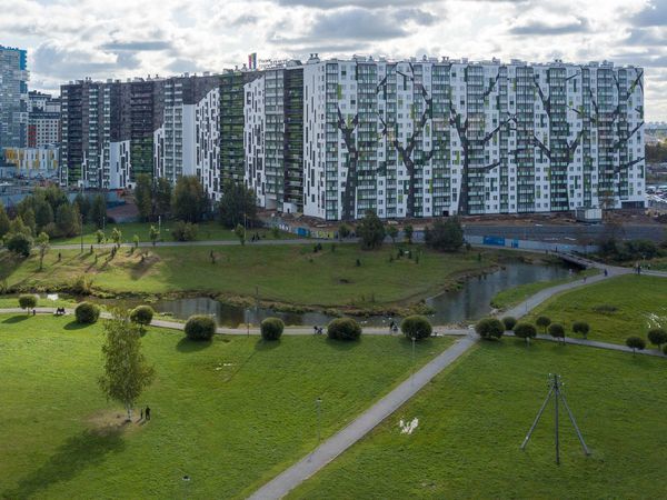 Готовность ЖК «ПаркЛэнд» в Кудрово приблизилась к 90%