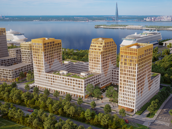 Последние квартиры с предчистовой отделкой в Golden City