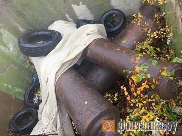 В Кронштадте нашли царские пушки, украденные с Северного форта год назад