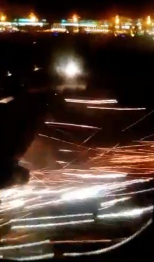Кадр из видео в twitter.com/lecu12