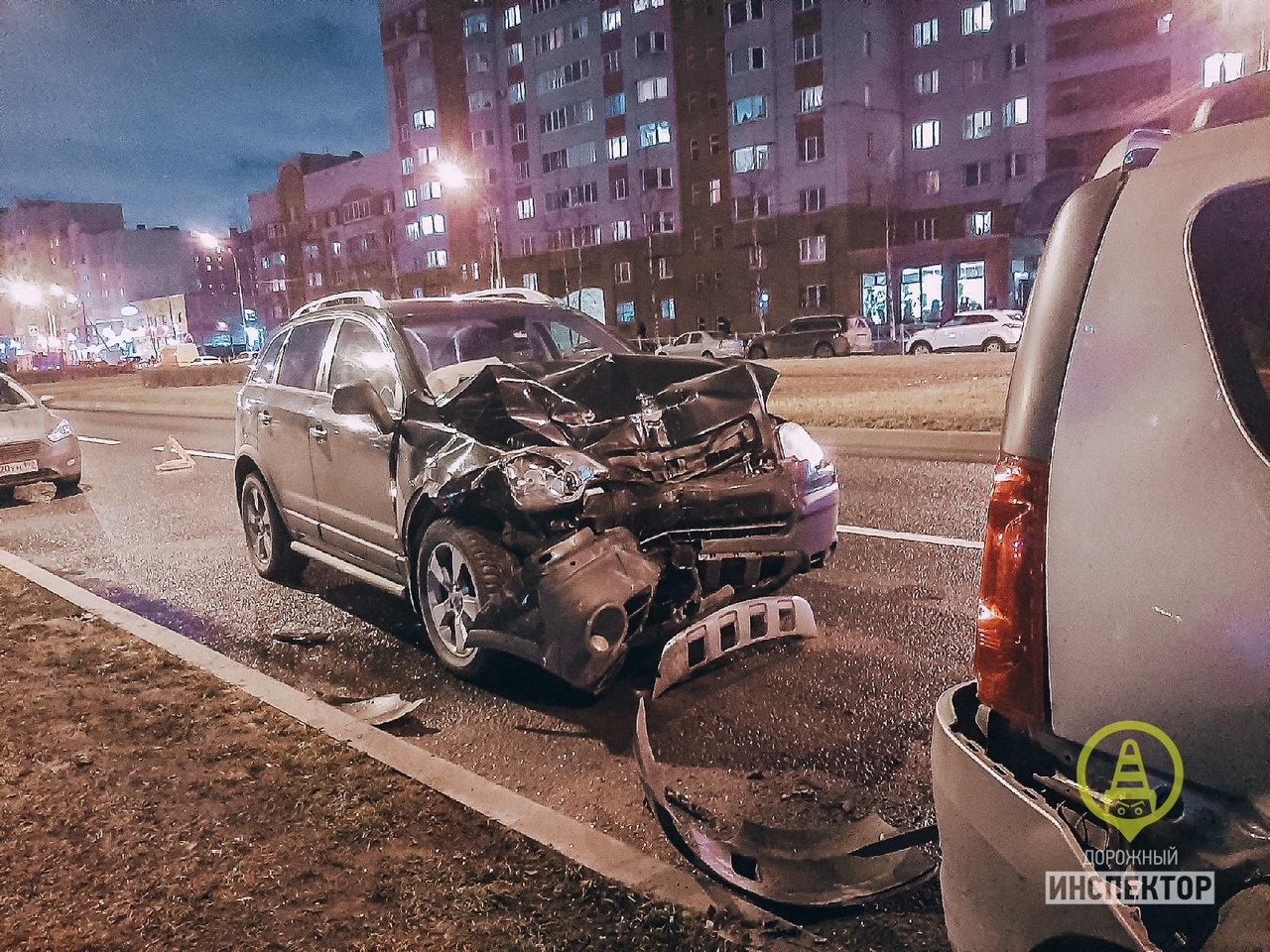 По одной схеме. Серию массовых ДТП в Петербурге продолжил «паровозик»,  созданный во сне | 10.12.2019 | Санкт-Петербург - БезФормата