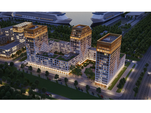 Последние квартиры с окном в ванной комнате в Golden City