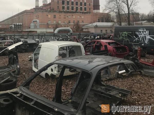 На Броневой полицейские заплыли в «Море запчастей». На дне ищут авторасчленёнку