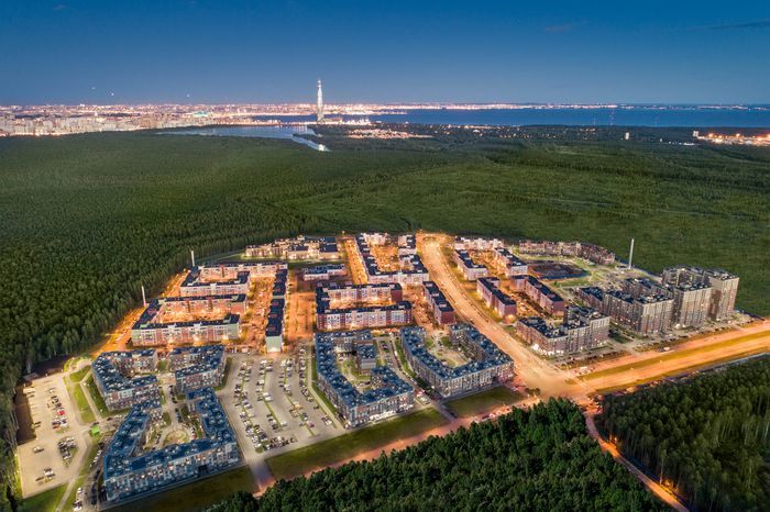 Новый жилой район «Юнтолово». Фото «Главстрой Санкт-Петербург»