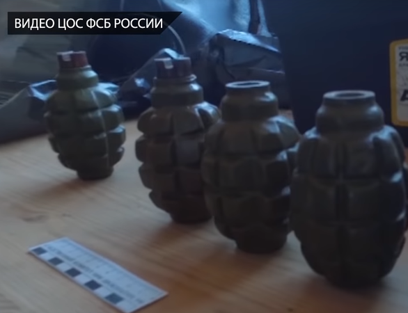 СК показал тайник киллеров в Подмосковье: «Муха», «Шмель» и десятки килограммов взрывчатки