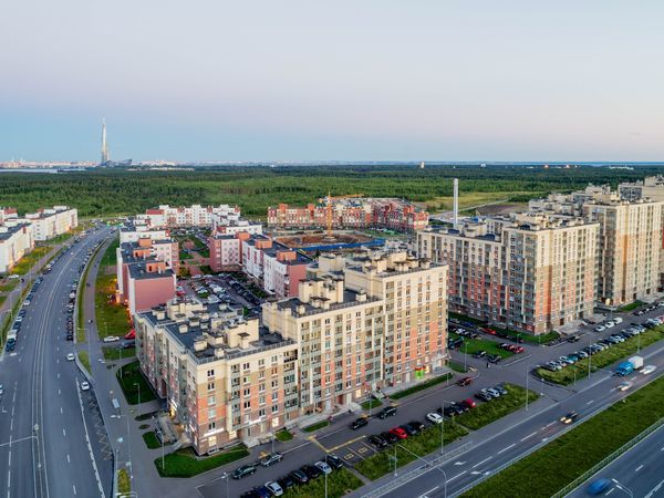 Готовность новых участков дорог в ЖК «Северная долина» и «Юнтолово» превысила 50 %