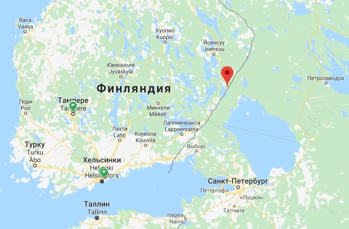 скриншот с Google.Maps